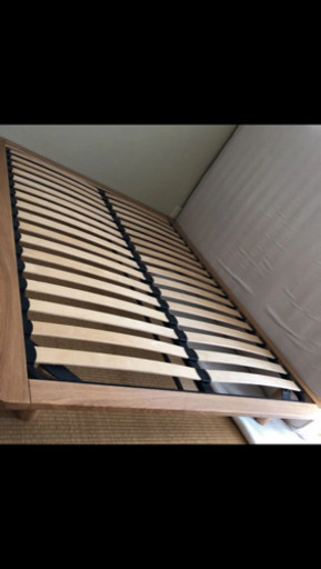 無印良品　ダブルベッド