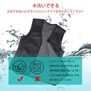 【新品未使用】電熱ジャケットの画像