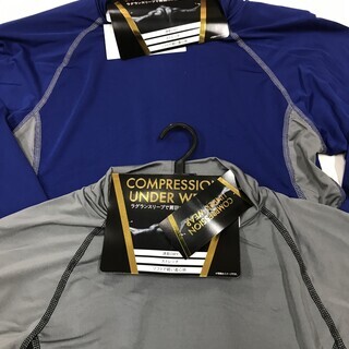配色コンプレッションハイネックL/S 《未使用 新品》の画像