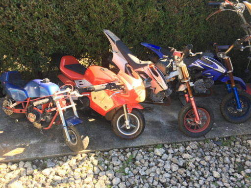 ポケバイ、オンオフまとめて4台