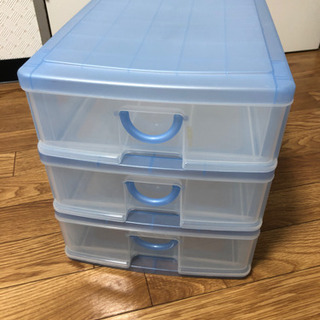 【お譲りします】3段ボックス【0円】