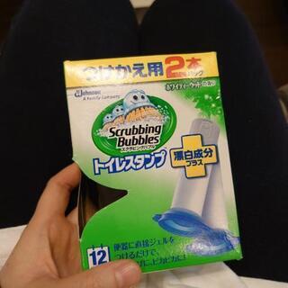 スクラビングバブル　トイレスタンプ付け替え用2本パック