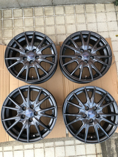 wedz VELVA SPORT 15インチホイールプリウス ウィッシュ