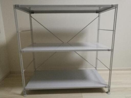 無印良品　スチールユニットシェルフ