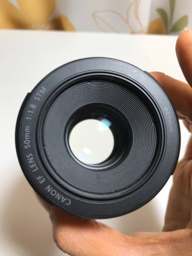 Canon(キャノン) EF 50mm f1.8 STM フードあり 保証付