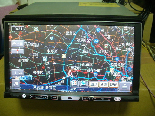 WWパイオニア HDDナビ AVIC-HRZ008 2018年度版地図＋2019年オービスマップWW