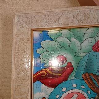 ワンピースパズル🧩完成品 額つきの画像