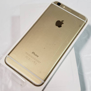 美品 docomo版 iPhone6 Plus 16GB ゴールド バッテリー交換済みの画像