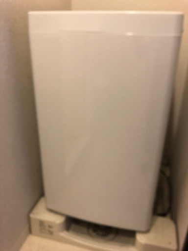 2018年購入した洗濯機
