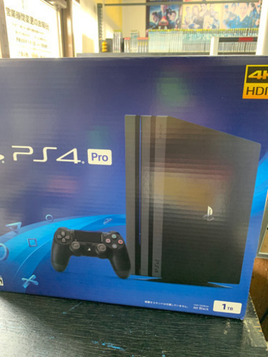 新品 ps4 pro 1TB ブラック CUH-7200BB01