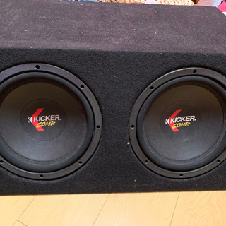 KICKER comp 10inch ２発　ボックス付き