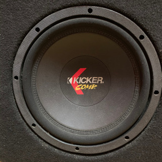 KICKER comp 10inch ２発　ボックス付きの画像