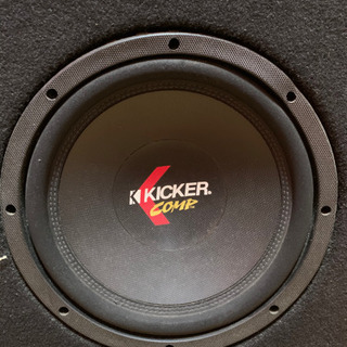 KICKER comp 10inch ２発　ボックス付きの画像