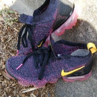 Nike vapormax  24.5cm　黒×ピンク