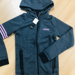 adidas ジップアップパーカー　レディースM 新品