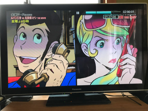 42インチプラズマ液晶テレビ