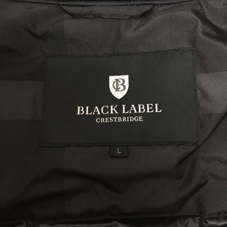 ブラックレーベルクレストブリッジ　ライトダウンの画像