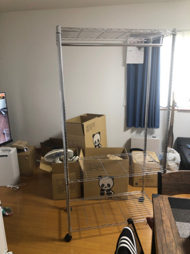 スチールラック ワードローブ 決まりました ありがとうございました