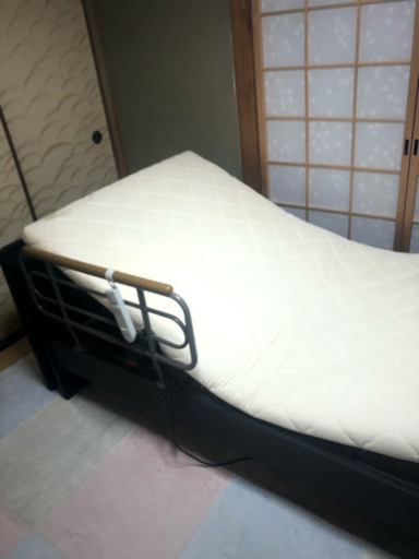 宮付き 自立支援.介護電動ベッド コイズミ製 中古