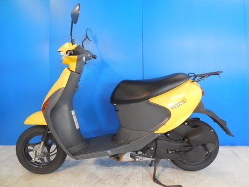 SUZUKI レッツ4-Fi　黄 消費者還元事業対象店 エンジン始動OK すぐ乗れます バッテリー交換済み 点検済み 現状中古車 横浜 都筑 宮前 激安