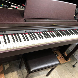 Roland ローランド 電子ピアノ hp205 椅子 ヘッドホン付 ピアノの画像
