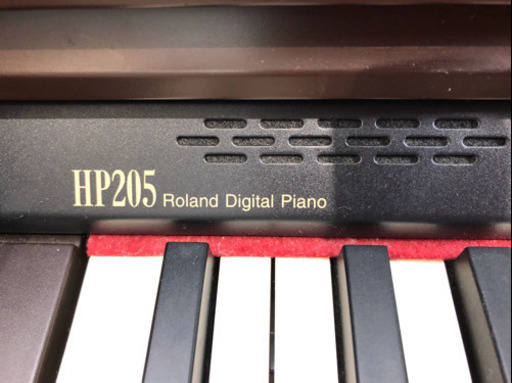 Roland ローランド 電子ピアノ hp205 椅子 ヘッドホン付 ピアノ