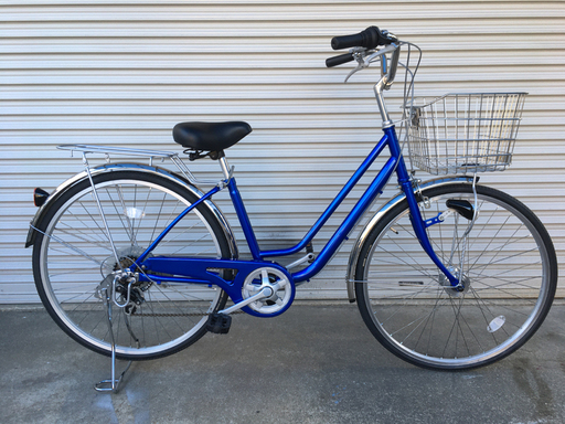 26インチ　フルカスタム　6段切替　オートライト　ブルメタ