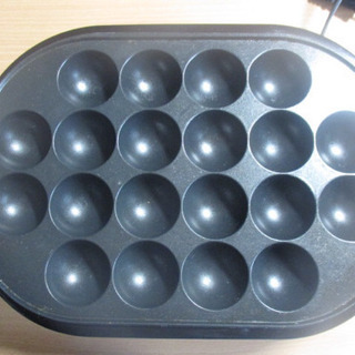 アズマ たこ焼き ミニホットプレート 平プレート付 EHT-298