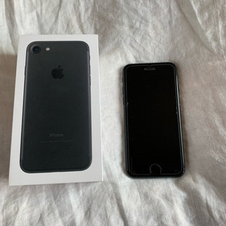 iPhone7 128GB ブラック キャリア(SOFT BANK)