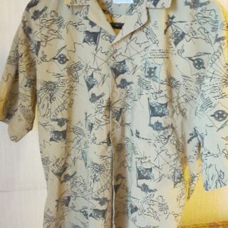 ≪McGEORGE≫&≪H&M≫半袖絵柄シャツ 二枚セット（M）の画像