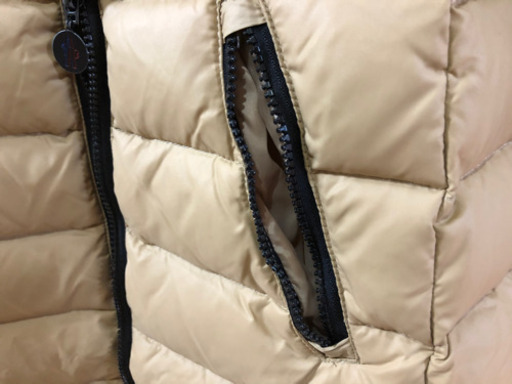 MONCLER ロングダウン　ベージュ　