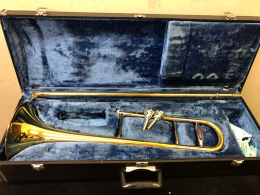 YAMAHA ヤマハ テナートロンボーン YSL-645 ハードケース付 マウスピース2個付 美品