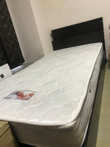 シングルベットマット付き　終了しました