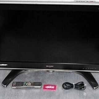 🌟(美品)SHARP AQUOS 32V型 フルハイビジョン LC-32GH2 液晶テレビ  2007年製 B-CASカード付の画像