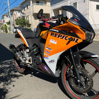 cbr125r レプソルカラー　ホンダ