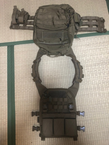 warrior assault system 実物　リコンプレートキャリア