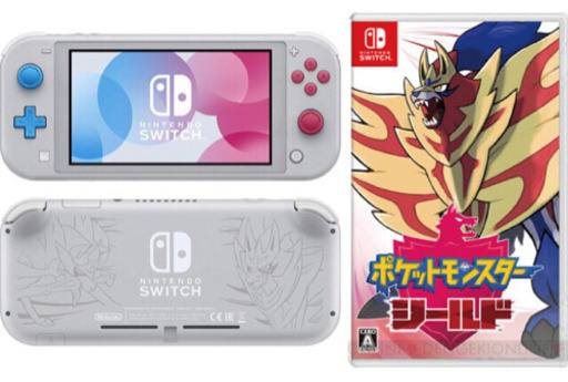 Nintendo Switch Lite ザシアン・ザマゼンタ + ポケットモンスター シールド