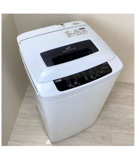 ハイアール 4.2kg 全自動洗濯機 ブラックHaier