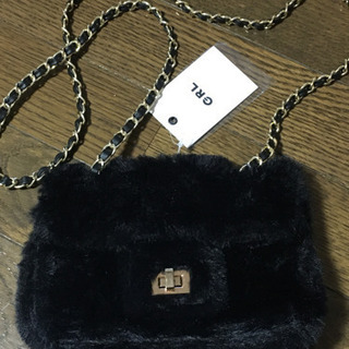 ファーバッグ　ショルダーバッグ