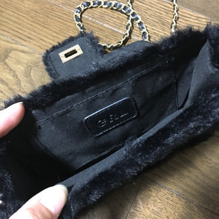 ファーバッグ　ショルダーバッグの画像