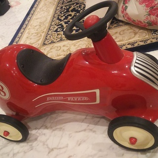 希少！ラジオフライヤー　リトルレッドロードスター　　radio flyer little red roadstarの画像