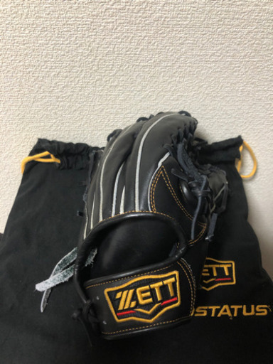 値下げしました！ゼット 軟式　野球　外野用　グローブ