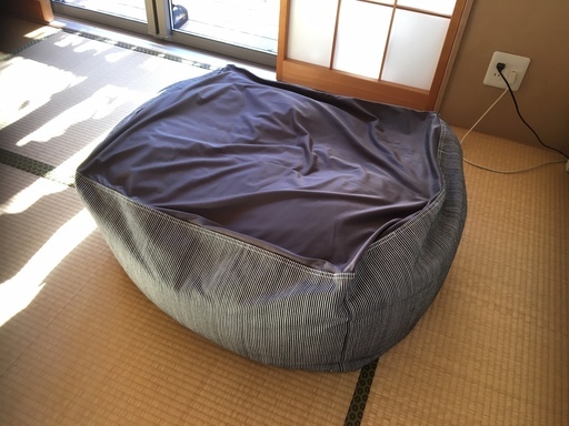 【無印良品】体にフィットするソファ／／ビーズクッション