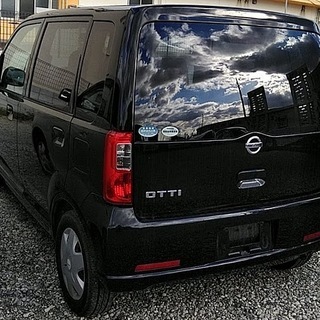 必見！低走行・車検令和3年3月！日産オッティ黒ステーションワゴンの画像