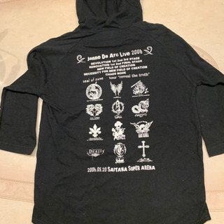 Janne Da Arc DEAD or ALIVE ライブ パーカーTシャツ Janne Da Arc DEAD or ALIVE ライブ パーカーTシャツ