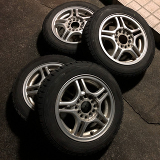 軽用 アルミ付き スタッドレスタイヤ 155/65-13 WIN...
