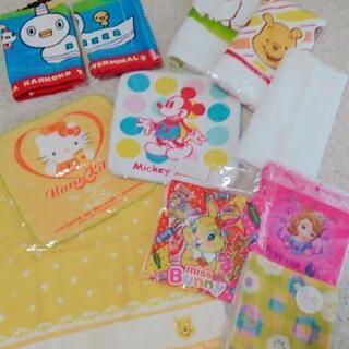 ハンドタオル フェイスタオル ディズニー ハローキティ プーさん...