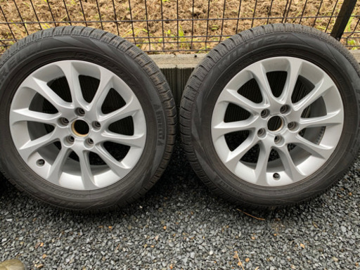 バリ山！スタッドレスタイヤとアウディホイール