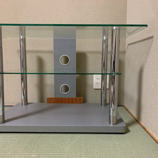テレビ台(ガラス製)‼️値下げしました‼️取引き中
