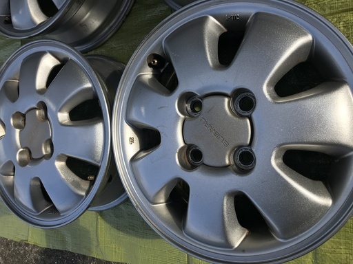 スバル純正 サンバーディアスワゴン用アルミ 4本セット 【引取りのみ】